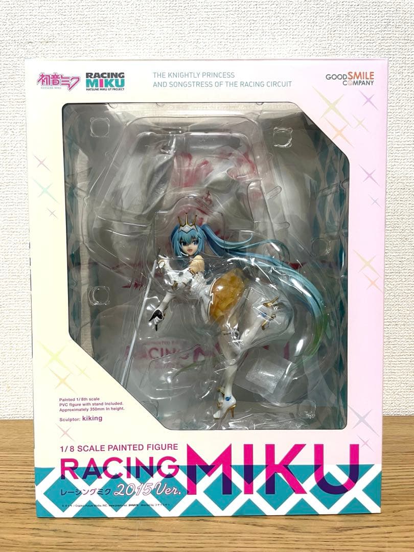 美品 初音ミク レーシングミク 2015 Ver. 1/8 完成品 フィギュア
