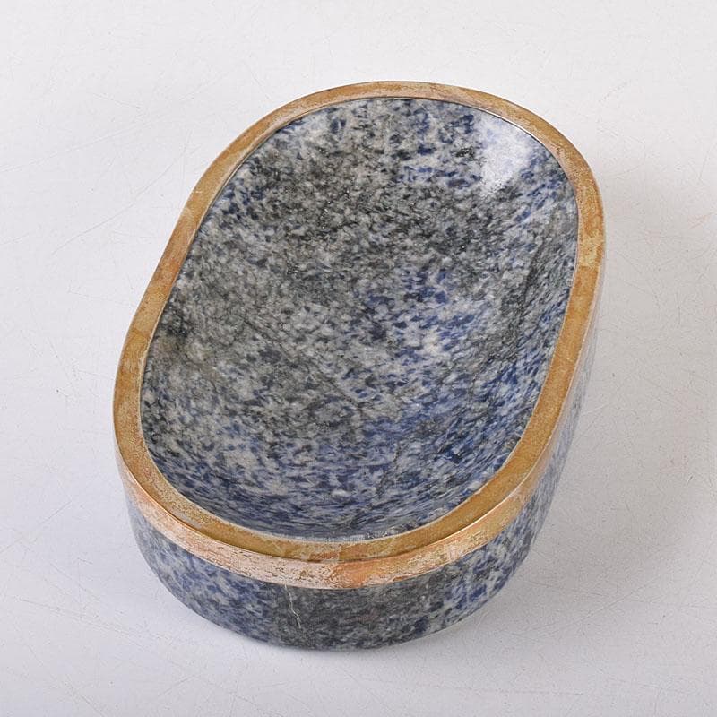 パワーストーン　ソーダライト　PRATA833刻印　銀装飾　水盤　V　R8529