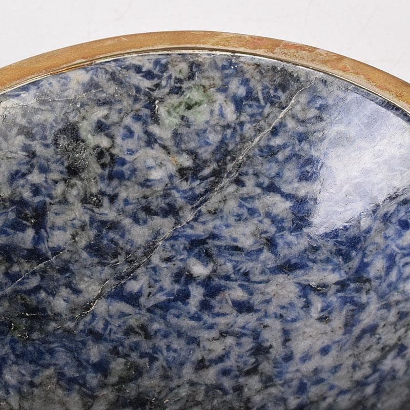 パワーストーン　ソーダライト　PRATA833刻印　銀装飾　水盤　V　R8529