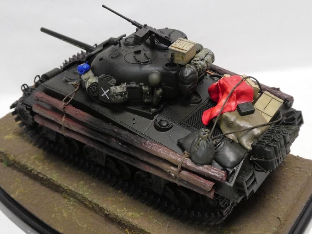 タミヤ 1/35 アメリカ M4A3 シャーマン戦車 完成品