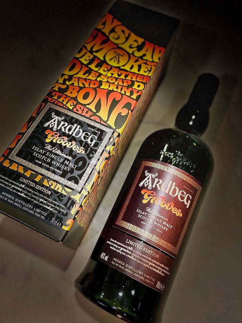 アードベッグ グルーヴス リミテッドエディション 46% 箱付き スコッチ