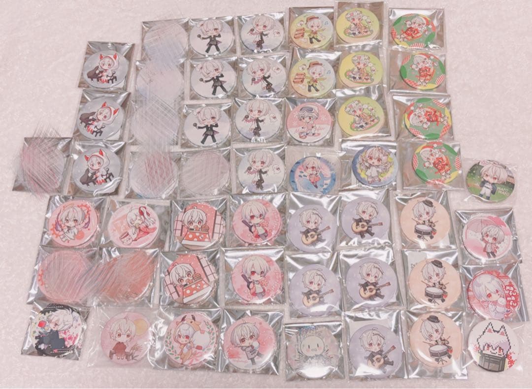 歌い手 グッズまとめ売り そらる まふまふ うらたぬき 坂田 缶バッジ