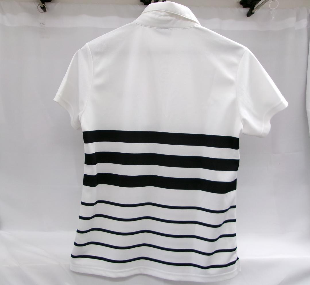 adidas ゴルフウェア　ストライプ柄　セットアップ