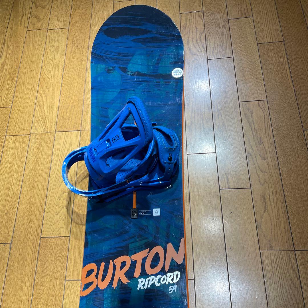 【値下げ】burtonバートンRIPCORD154cm 2点セット　初中級者向け