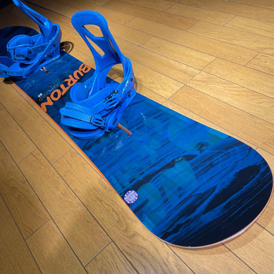 【値下げ】burtonバートンRIPCORD154cm 2点セット　初中級者向け