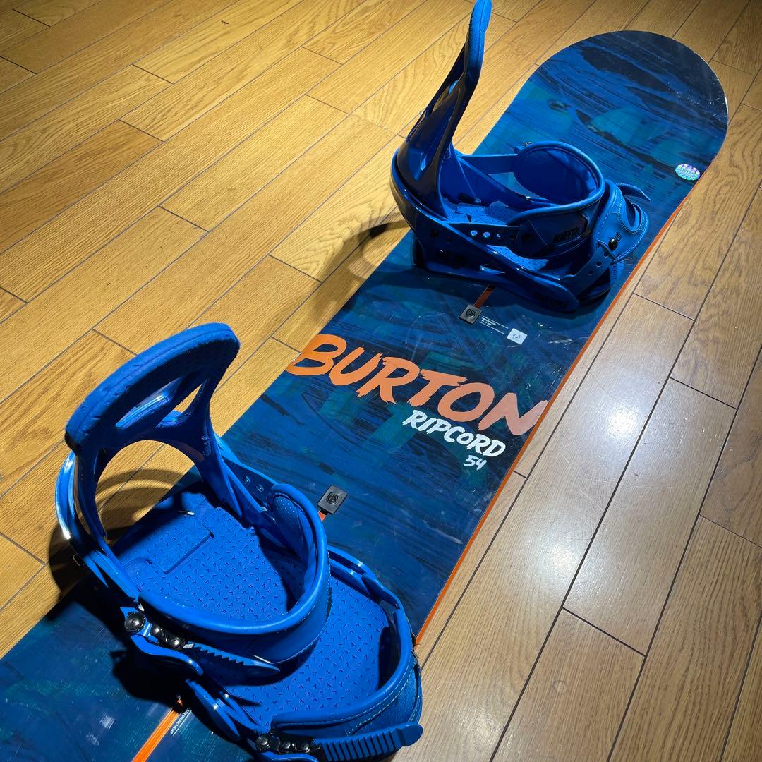 【値下げ】burtonバートンRIPCORD154cm 2点セット　初中級者向け