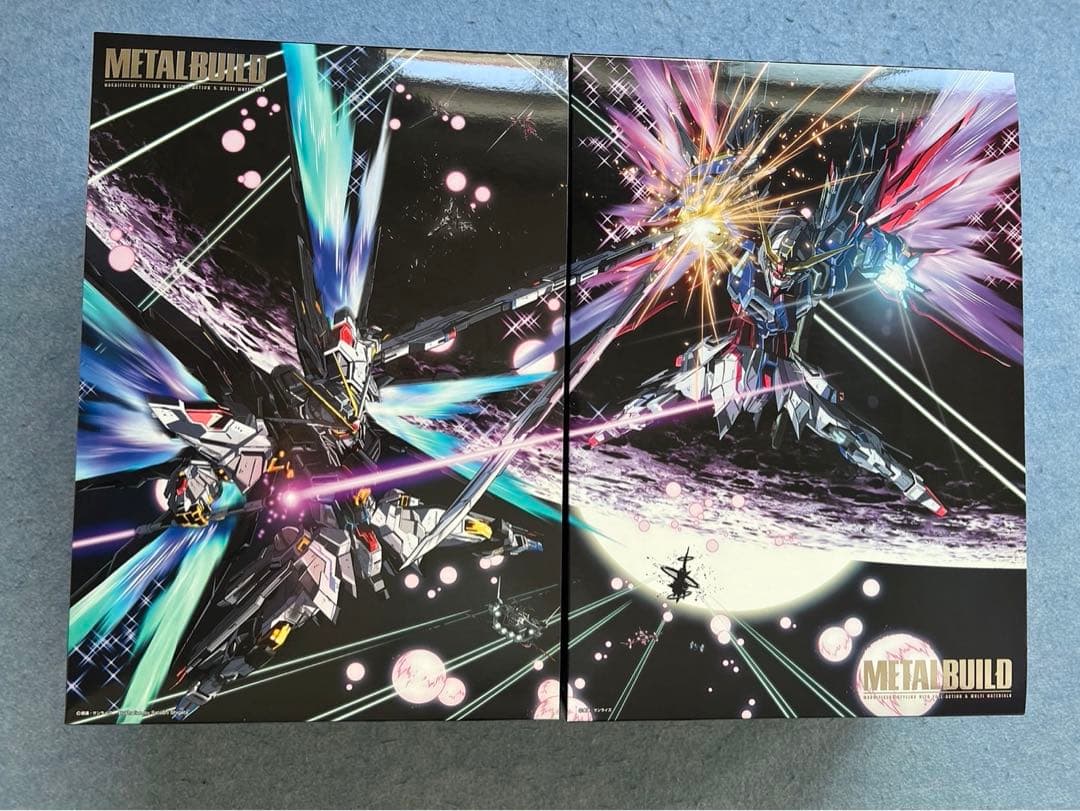 メタルビルドストライクフリーダム.デスティニーガンダム フルパッケージ【未開封】