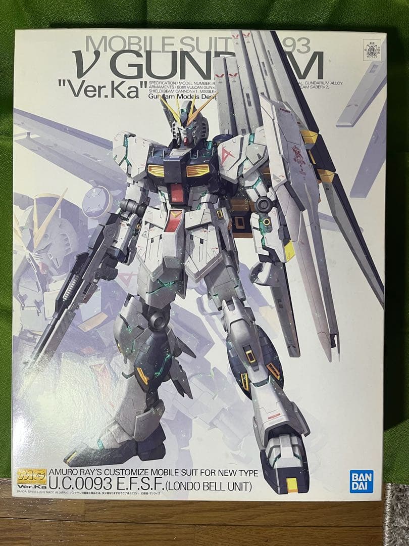☆MG νガンダム Ver.Ka 新品未組立☆