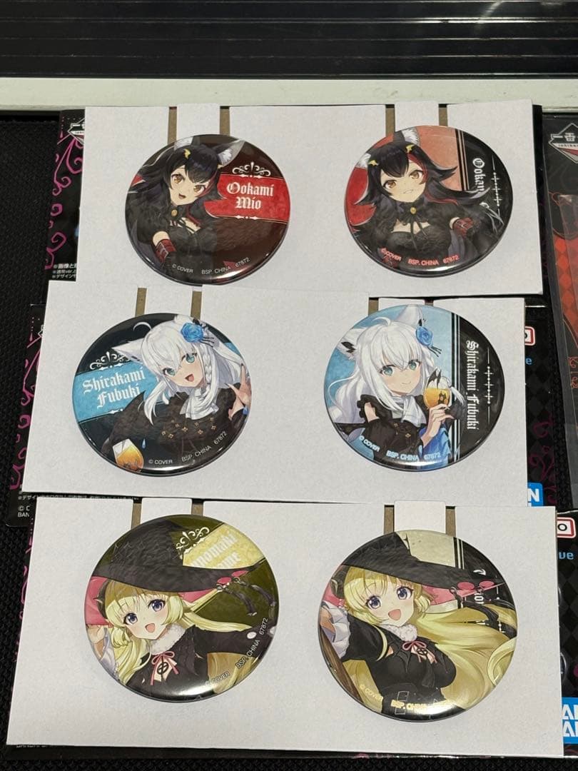 ホロライブ　一番くじ　獅白ぼたん　フィギュア　その他12点セット