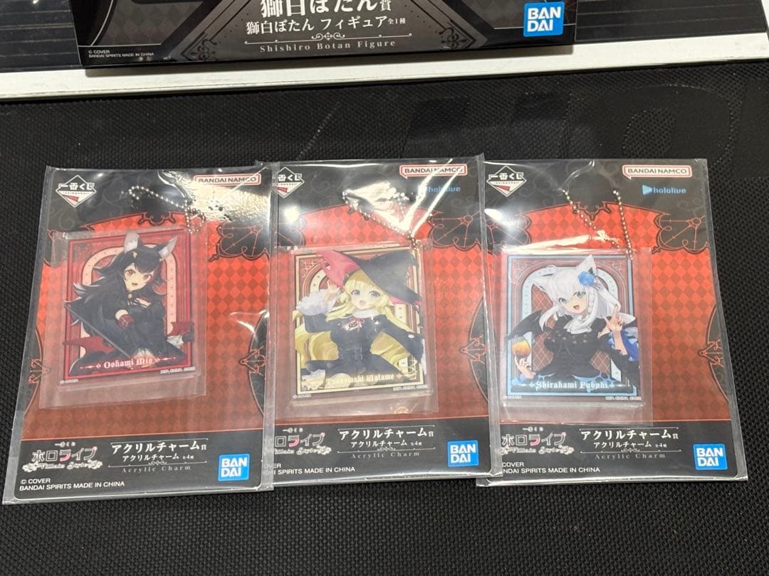 ホロライブ　一番くじ　獅白ぼたん　フィギュア　その他12点セット