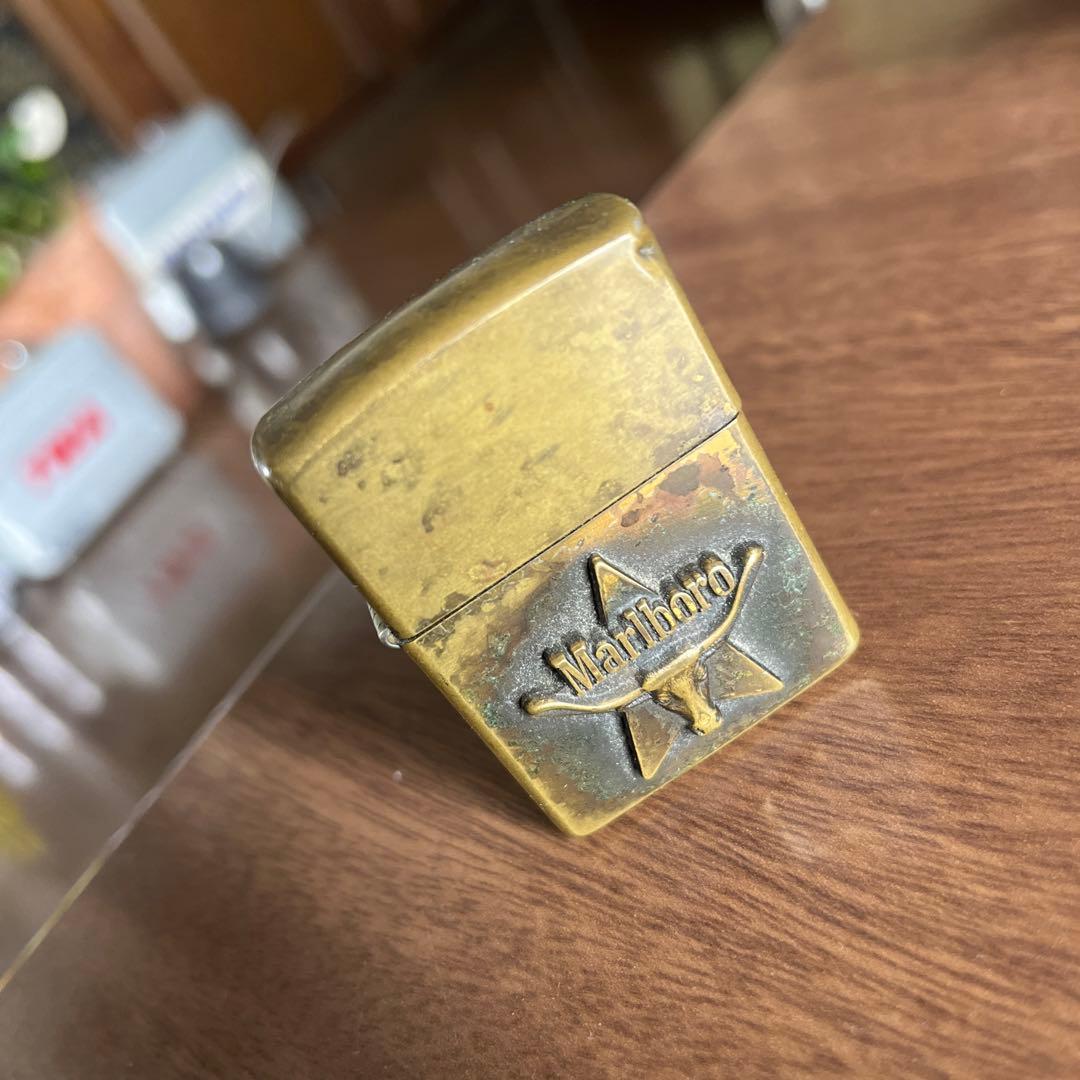 Marlboro zippo マルボロ　ジッポ　ロングホーン