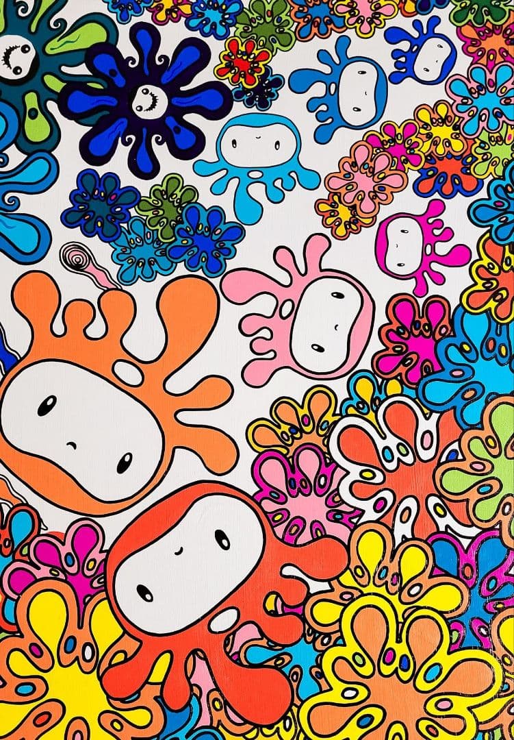 ★鈴木哲也★F50(1167×910mm)アクリル原画★送料無料#0072