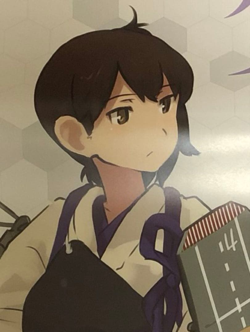 【非売品】艦隊これくしょん 艦これ改 加賀 B2 半裁 サイズ ポスター