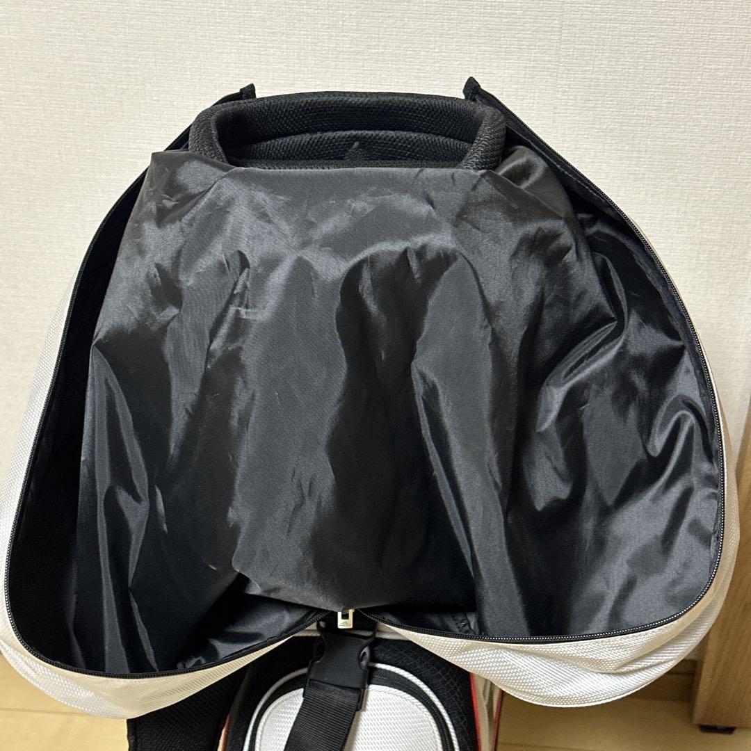極美品 adidas golf アディダス ゴルフ キャディバッグ ５口 軽量