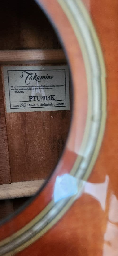 Takamineギター PTU408K
