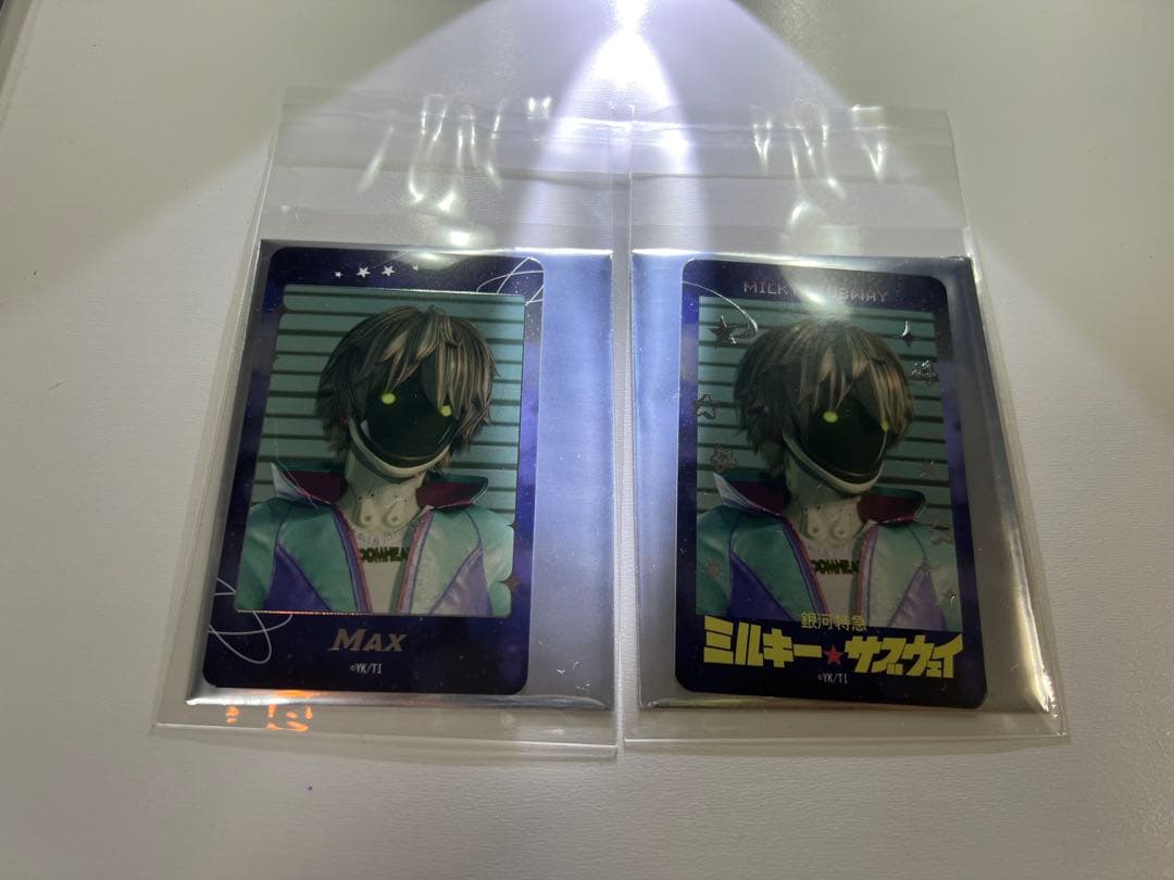 ミルキーサブウェイ マックス カード ステッカー　ブロマイド