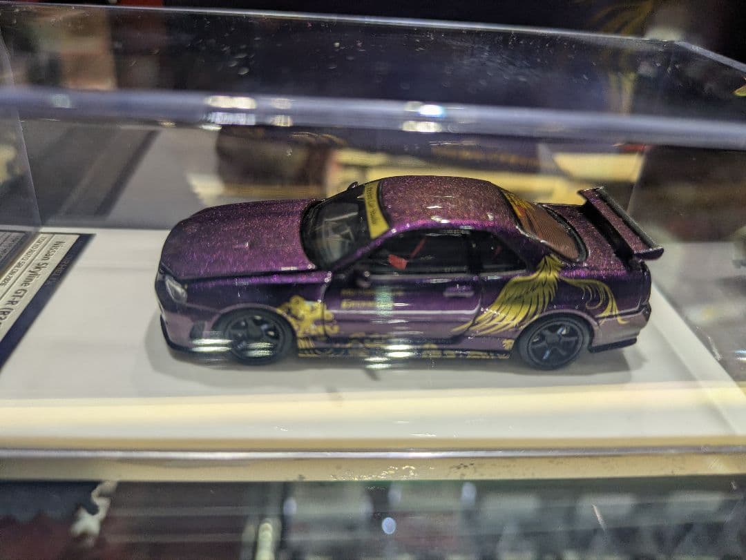 Nissan R34GT-R TAS 2026 限定版ミニカー　MR.HIRO