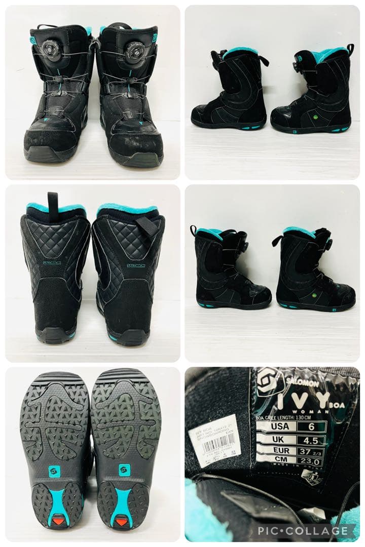 レディース　サロモン　3点セット　スノボ　スノーボード　SALOMON 女性用