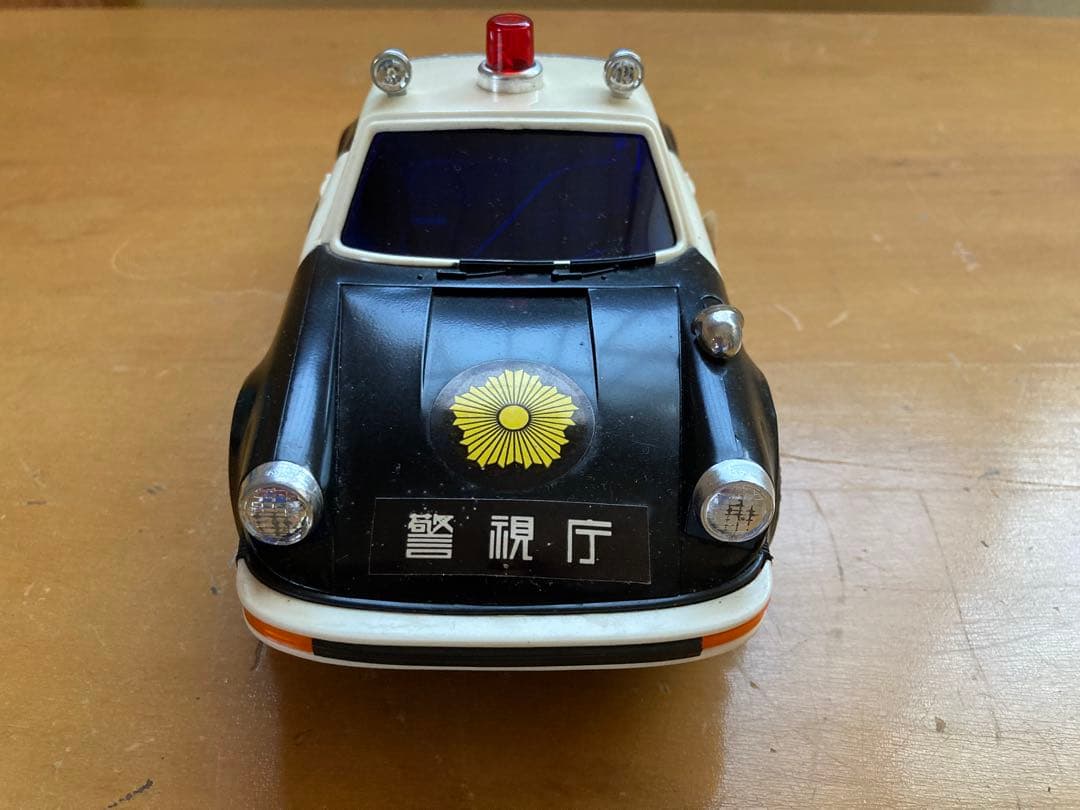 ポルシェ パトロールカー/レトロ玩具