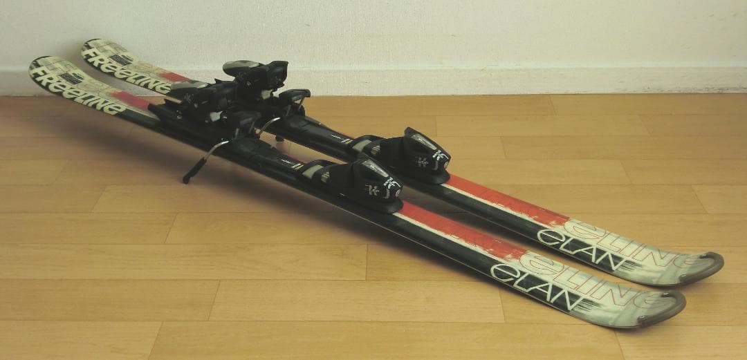 ■■送料無料■ELAN■FREELINE■ミッドスキー■135cm■メンテ付■■