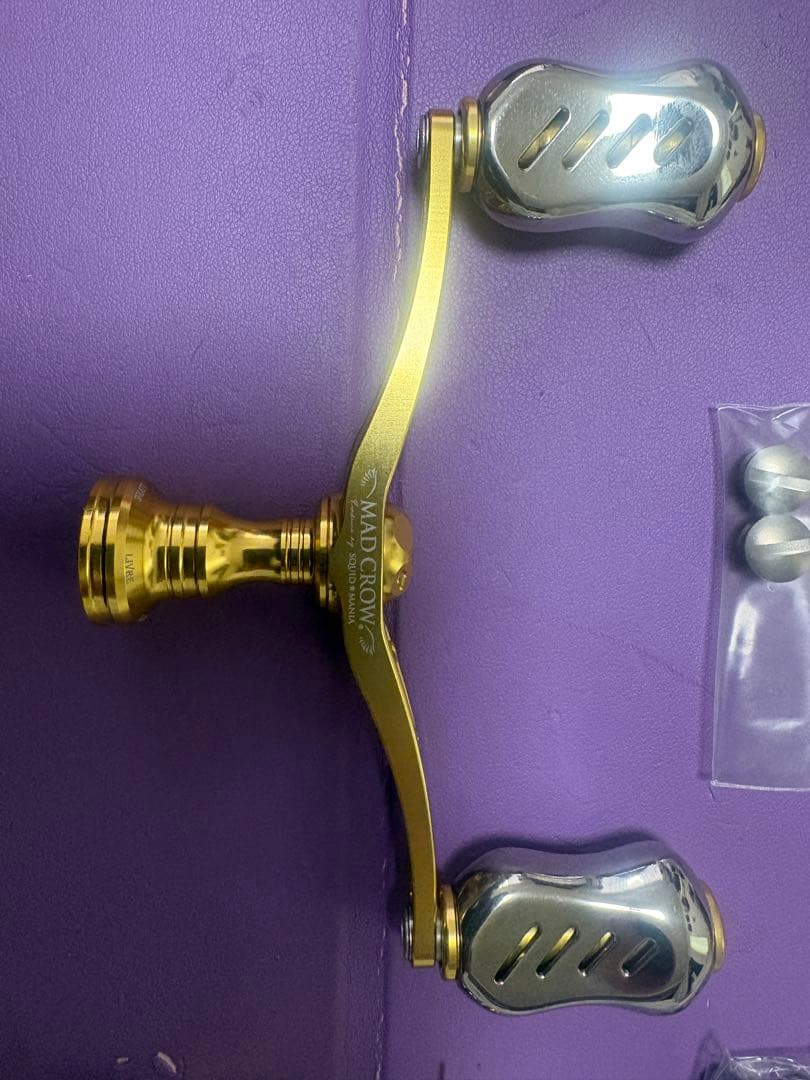 MAD CROW スピニングリールパーツ ゴールド