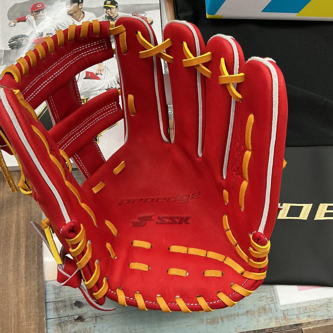 SSKプロエッジ硬式内野手用グローブ　湯もみ型付けサービス