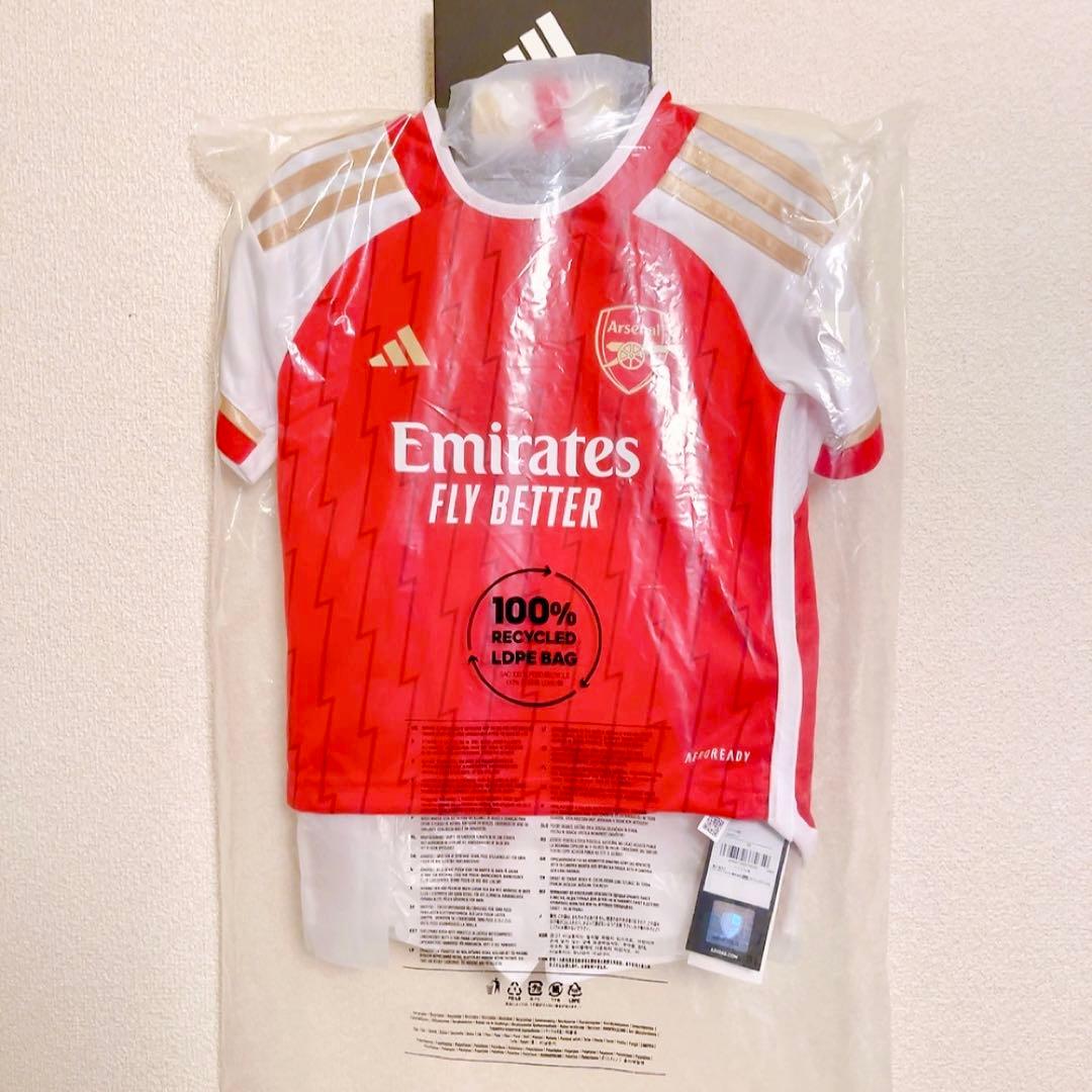 アーセナル　ホームミニキット　ユニフォーム　adidas 3点セット