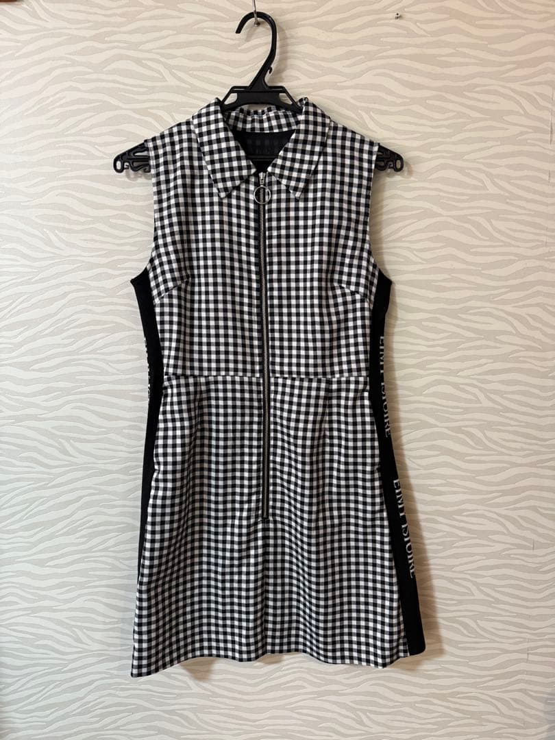 Eimy Golf Eimy Istoire ギンガムチェックジップワンピース