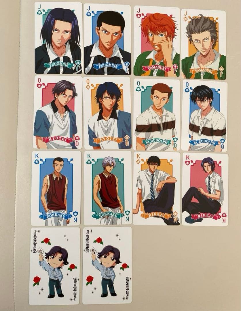 テニスの王子様 トランプ ちびキャラ