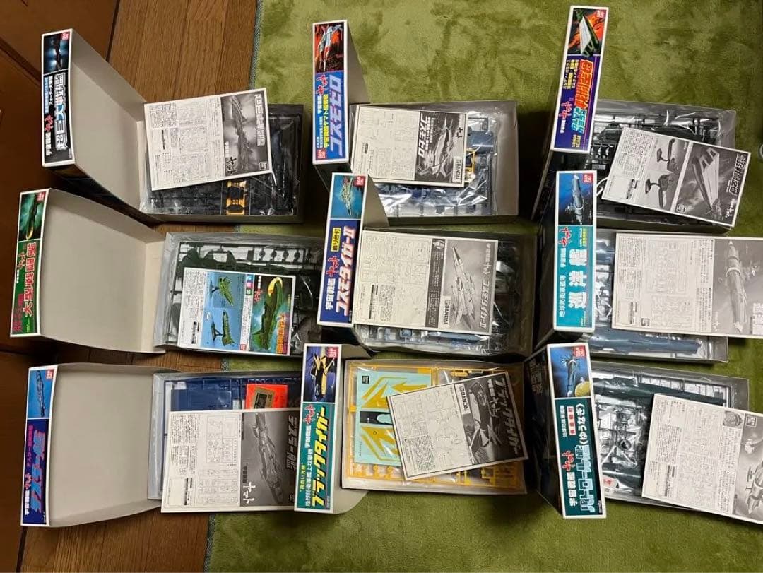9個セット　バンダイ 宇宙戦艦ヤマト プラモデル