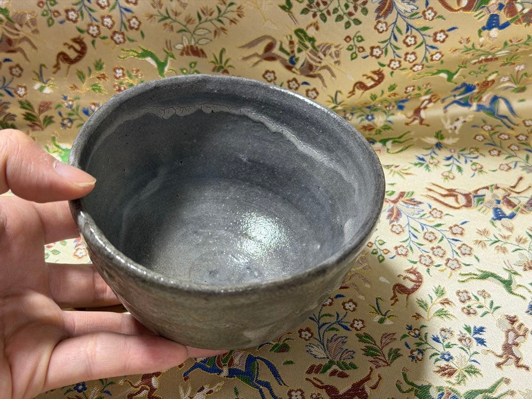 西岡小十 上位作 唐津茶碗