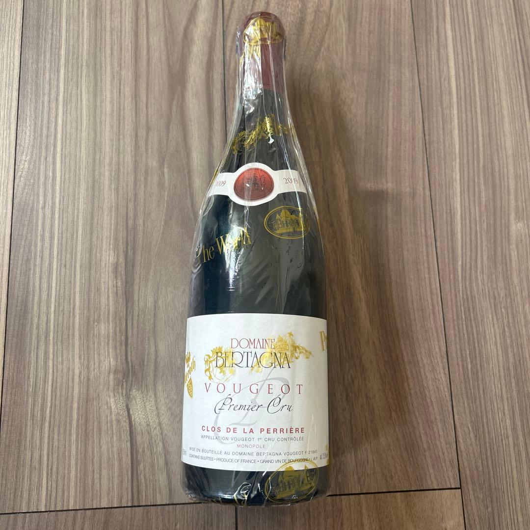 新品未開封　赤ワイン　Domaine Bertagna 2009 Vougeot