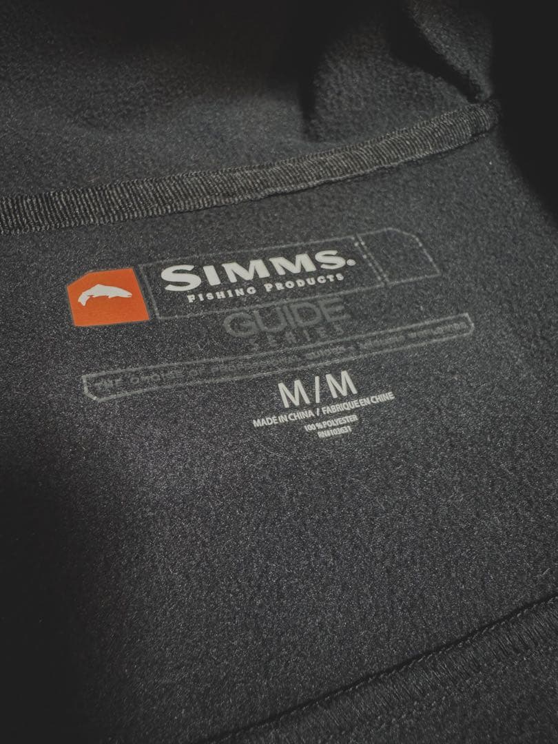 【極美品】SIMMS シムス 防寒ジャケット（Mサイズ・ブラック）