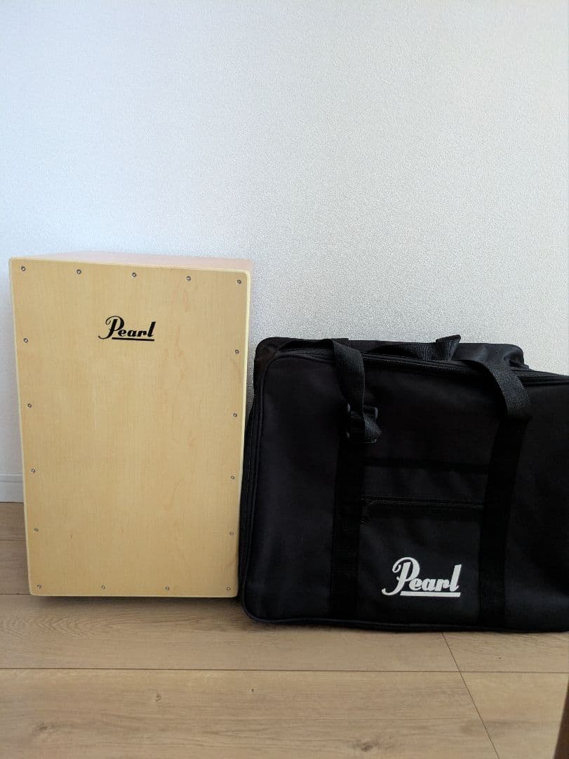 PEARL BIRCH CAJON　ボックスカホン　ソフトケース付き