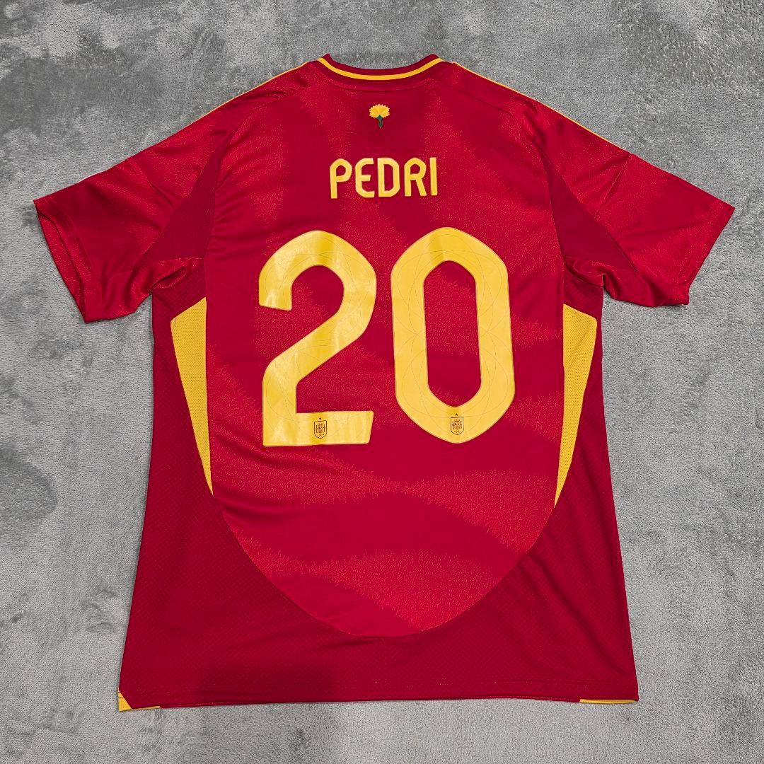 スペイン代表　ペドリ　EURO2024決勝　ユニフォーム　2XL　adidas