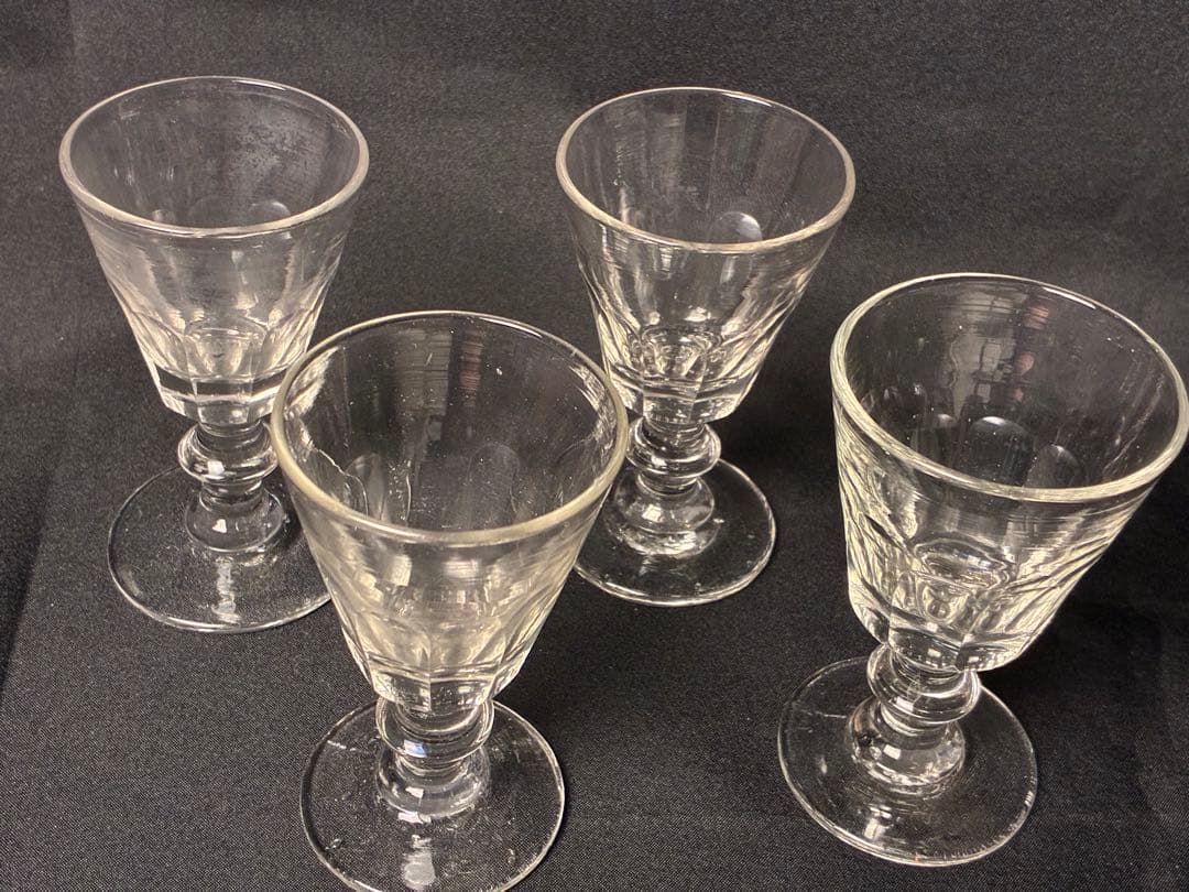 コレクター様必見！！大正グラス ショットグラス 4客セット！
