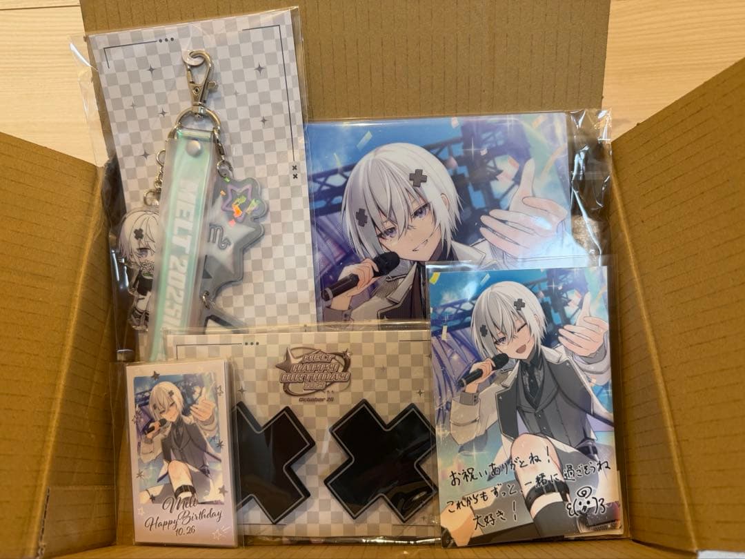 メルト・ダ・テンシ BIRTHDAY GOODS 2025 コンプリートセット