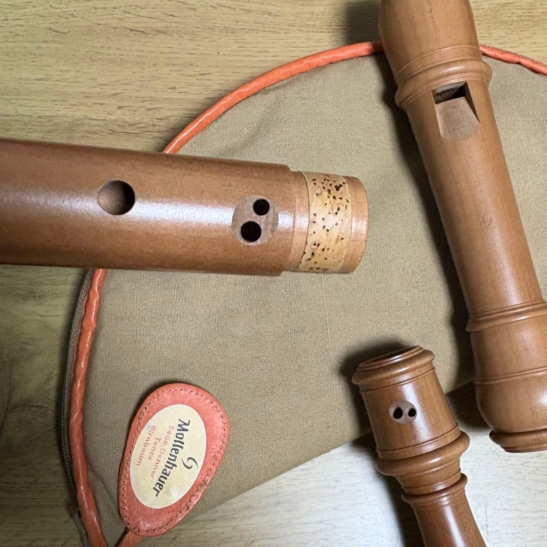 Mollenhauer Denner ペアーウッド テナーリコーダー