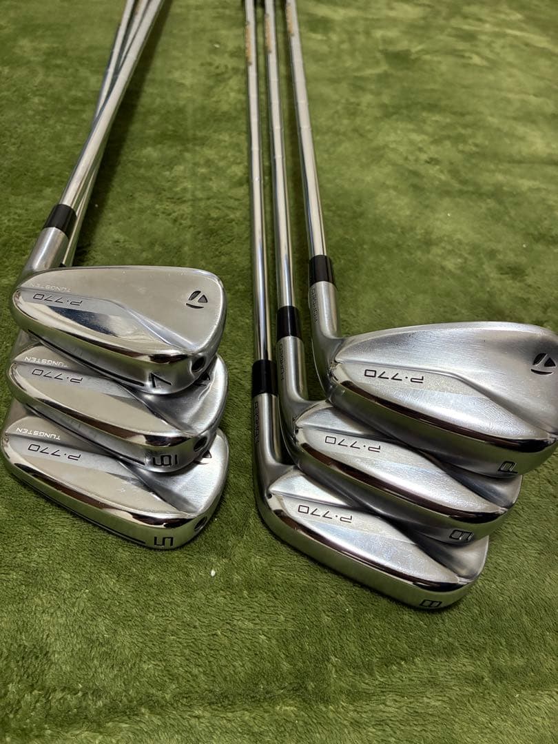 TaylorMade P-770 アイアンセット 6本　2020年モデル