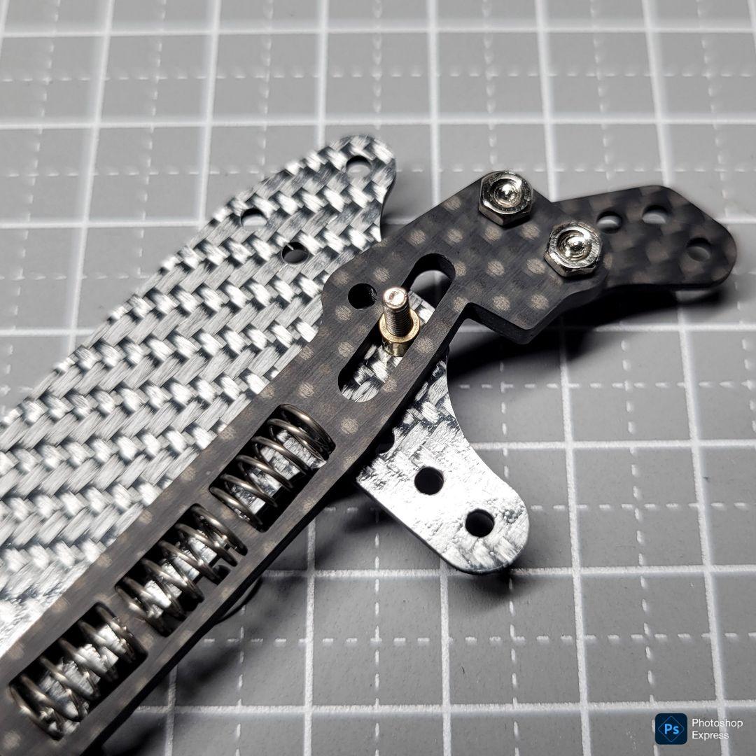 SD-Fix CNC加工 スライドダンパー 10mm円形可動 バネ3個 円形搭載