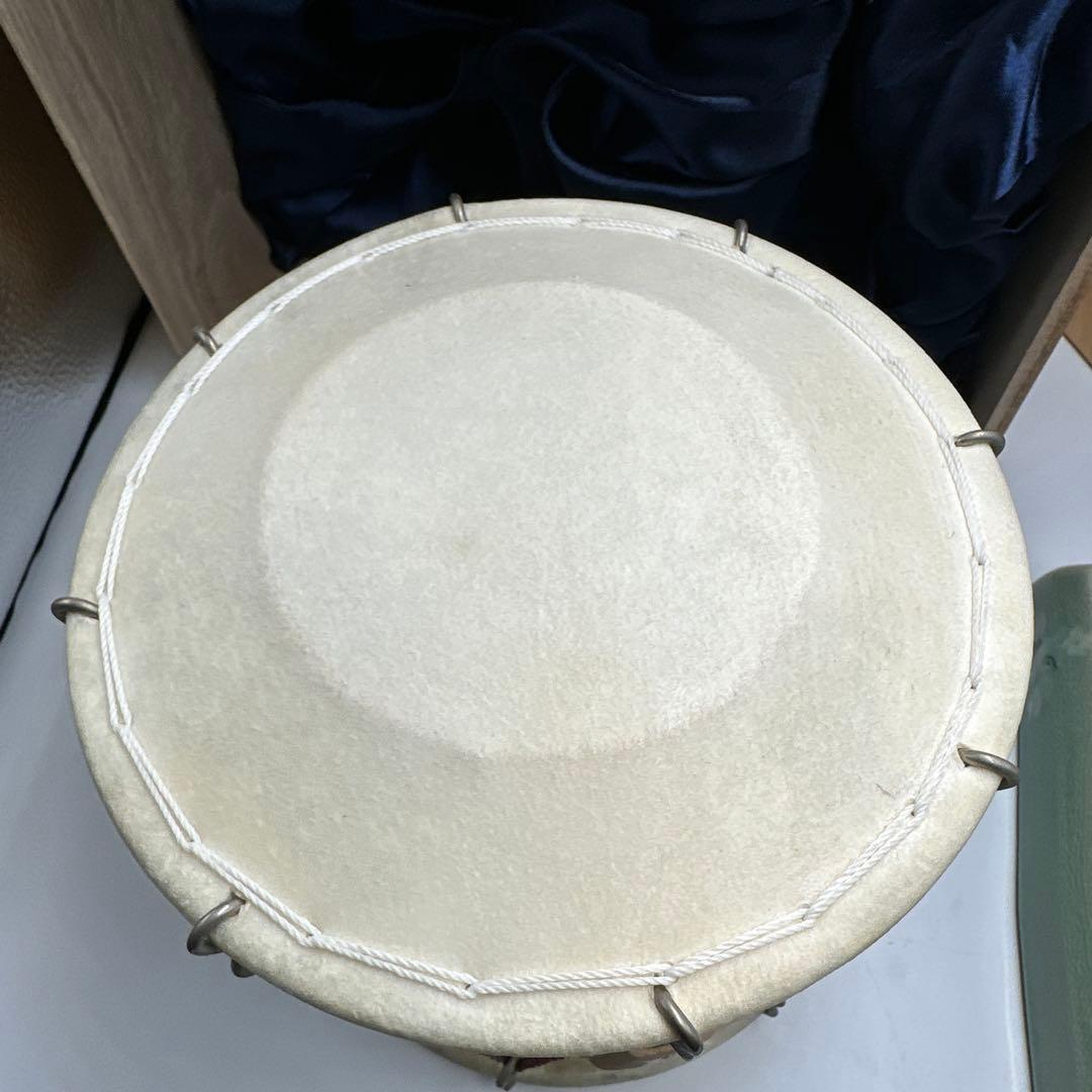 韓国民族楽器チャンゴ陶器製太鼓