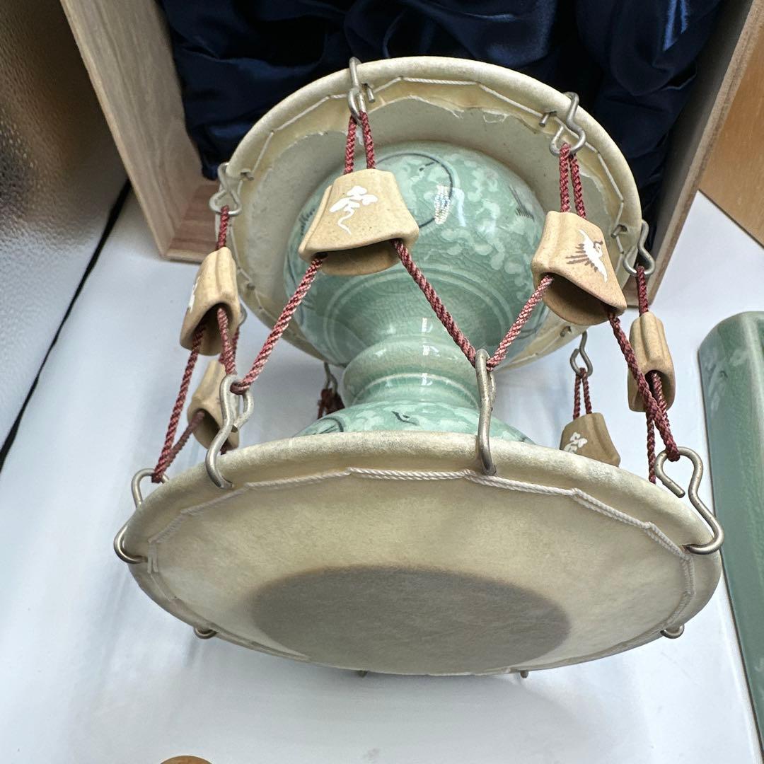 韓国民族楽器チャンゴ陶器製太鼓