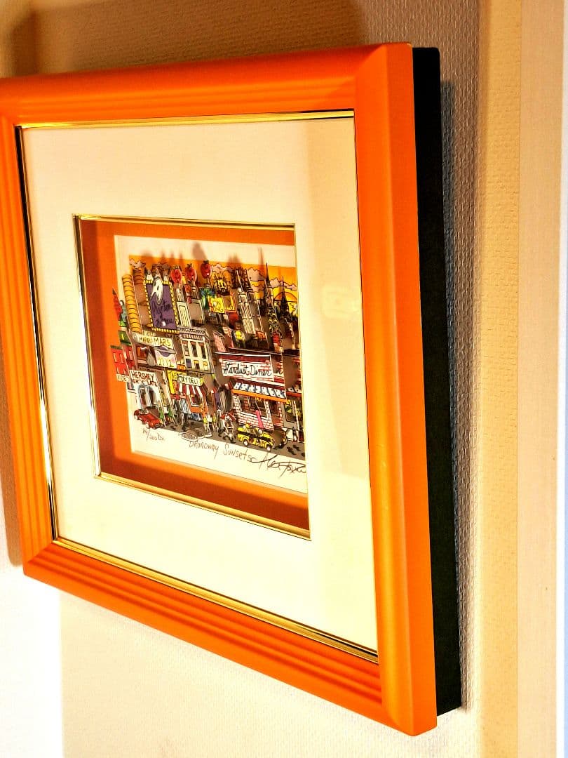 【早い者勝ち】【希少】最終価格　チャールズ・ファジーノ　ブロードウェイサンセット