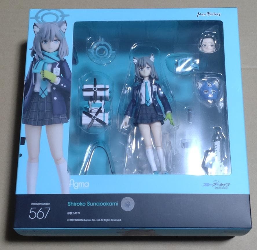 ブルーアーカイブ 砂狼シロコ figma 特典付き