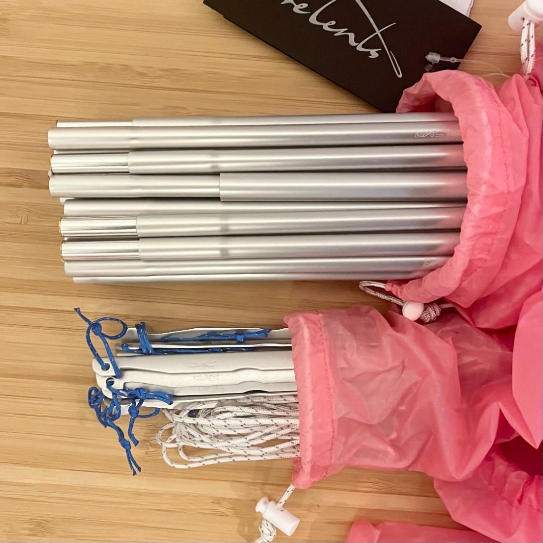 希少 新品 未使用 プレテント ライトロック 1P ピンク