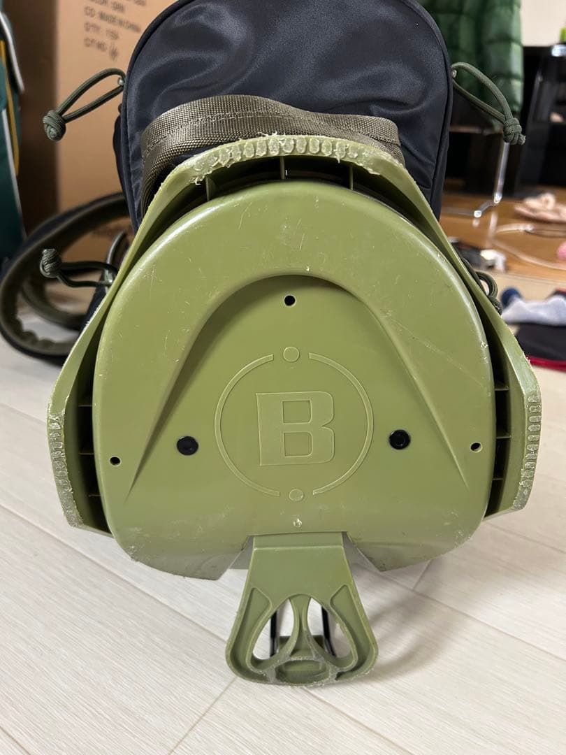 BRIEFING キャディバッグ ブラック/オリーブ　 ネームプレート未使用