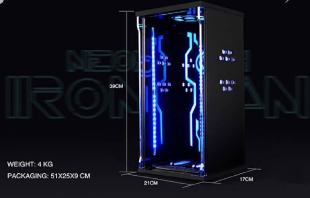 未使用　アイアンマン　マーク４ネオンテック版用 格納庫ケース　ホールオブアーマー