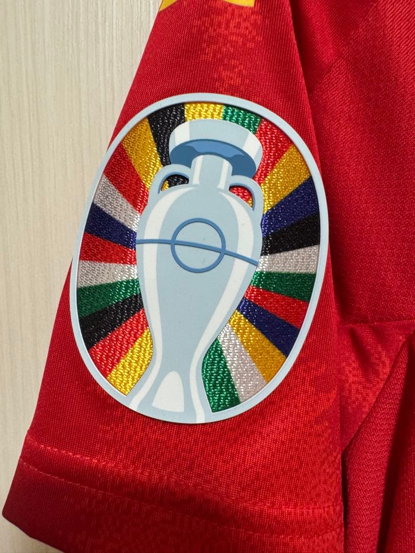 【正規品】スペイン代表　ユニフォーム　21番　オヤルサバル　オーセンティック