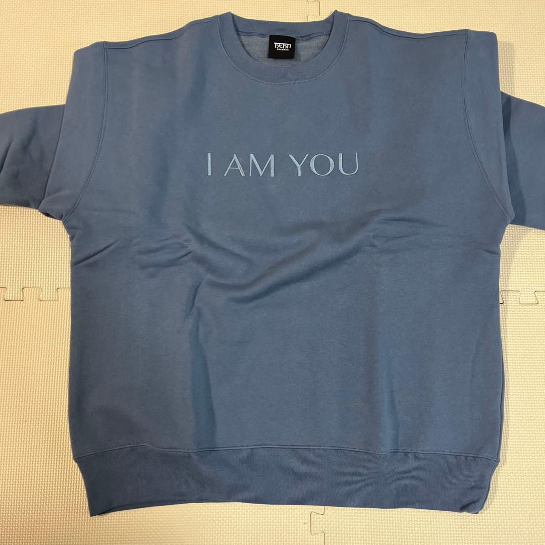 藤井風　I AM YOU トレーナー スウェット ブルー　Lサイズ　新品未使用品