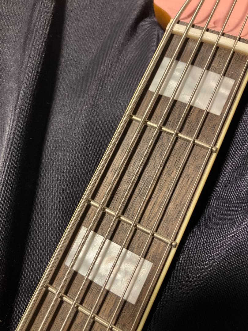 Squier Bass Ⅵ FSR Shell Pink